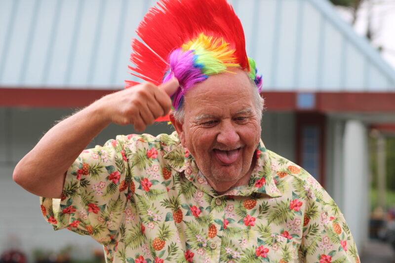 Dancing man of Lincoln City